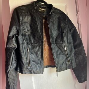 Rocawear leather jacket size large